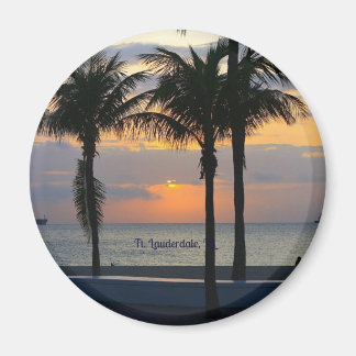 Ft. Lauderdale Sunrise Magnet