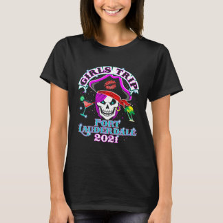 Ft Lauderdale Tjejresa 2021 Sängvätning V T Shirt