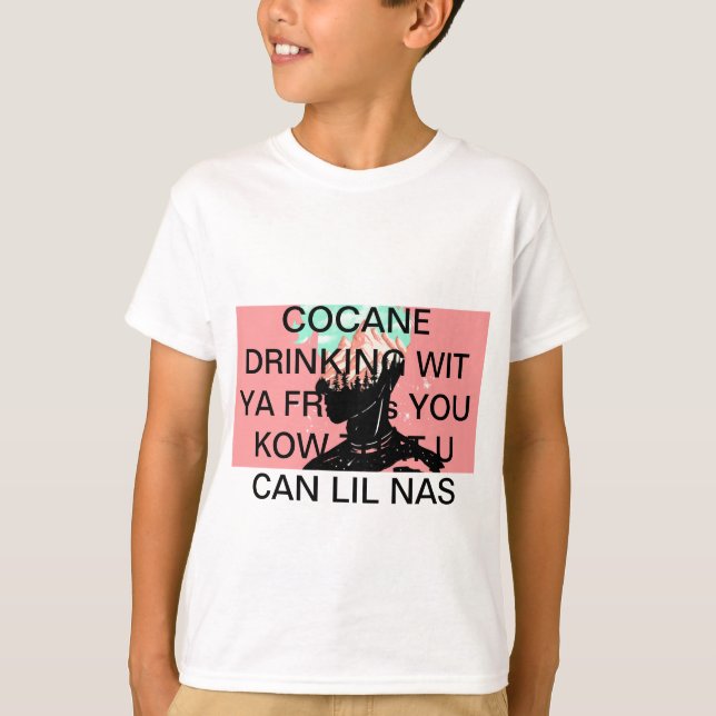 Ft.lil nas x t shirt (Framsida)