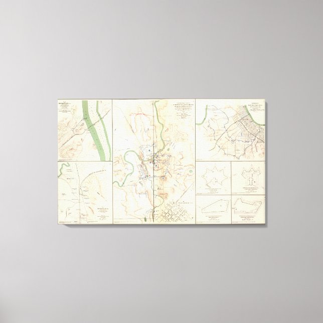 Ft Rosecrans, Tenn Canvastryck (Framsida)