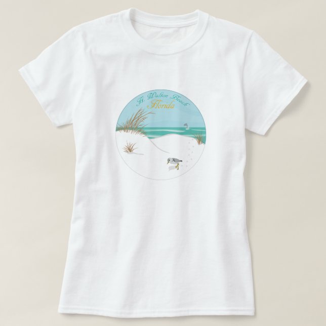Ft. Walton Beach, Florida Tee Shirt (Design framsida)