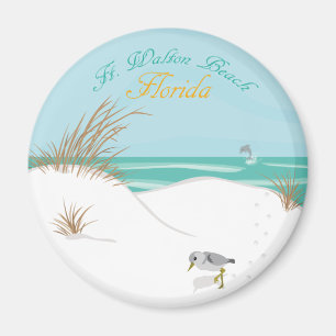 Ft. Walton strand (Florida) Magnet