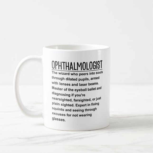 Ftalmolog Kaffemugg (Vänster)
