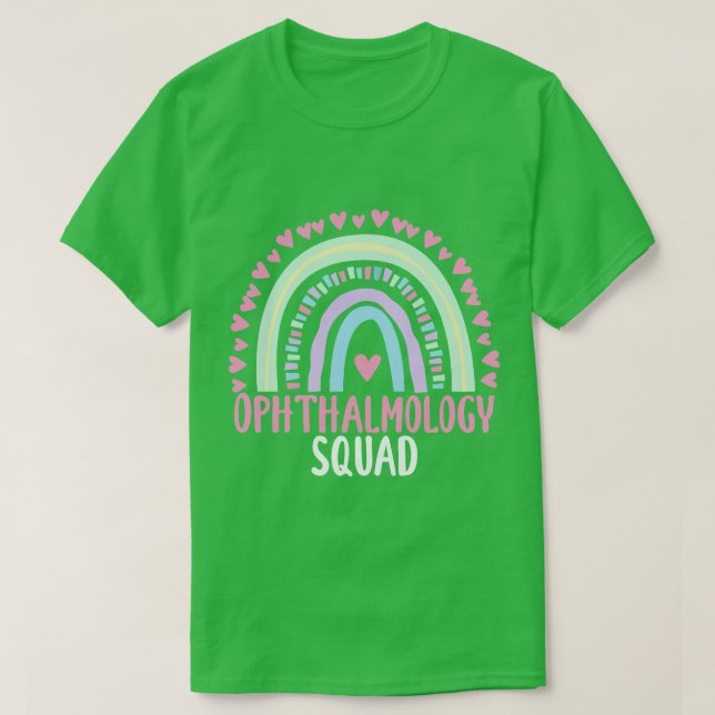 Ftalmologi Squad Party Matching Womens Apprecia T Shirt (Design framsida)