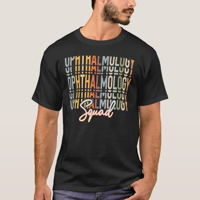 Ftalmologi Squad T Shirt (Framsida)