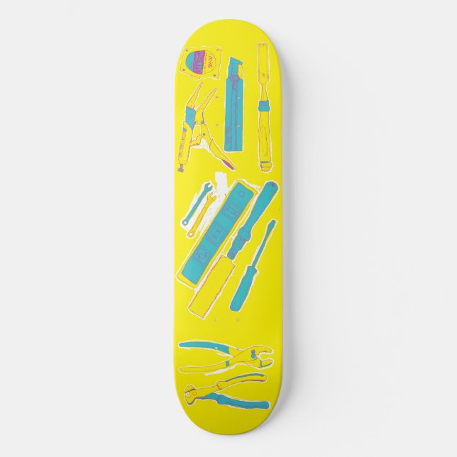 ftbt skateboard bräda 21,5 cm (Framsida)