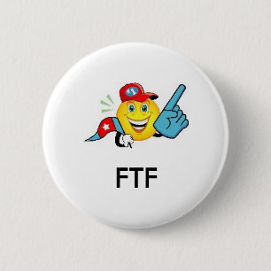 FTF - Först att finna det Geocaching byltet kläm Knapp