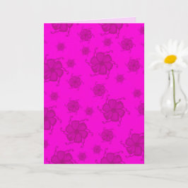 FTF Monokrom 5x7 Tom Kort i Varm Rosa