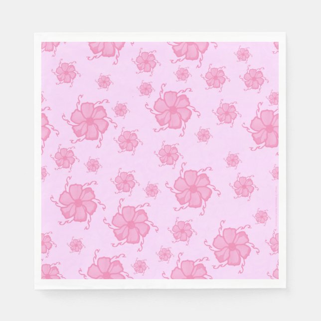 FTF Monokroma Pappersservetter i Rosa (Framsidan)