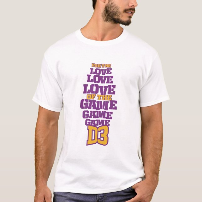 FTL (lilor & guld) T-shirt (Framsida)