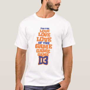 FTL (orange & kunglig blått) Tee Shirt