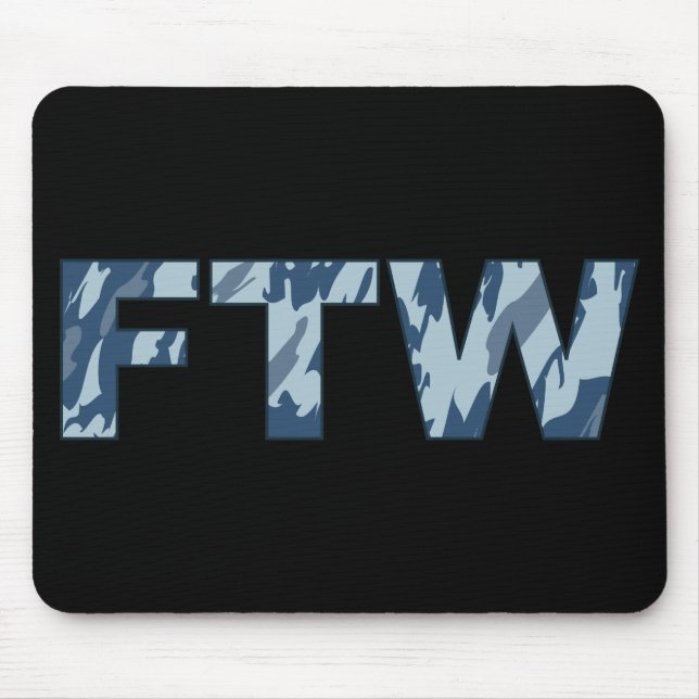 FTW arktiska Camo Mousepad Musmatta (Framsidan)