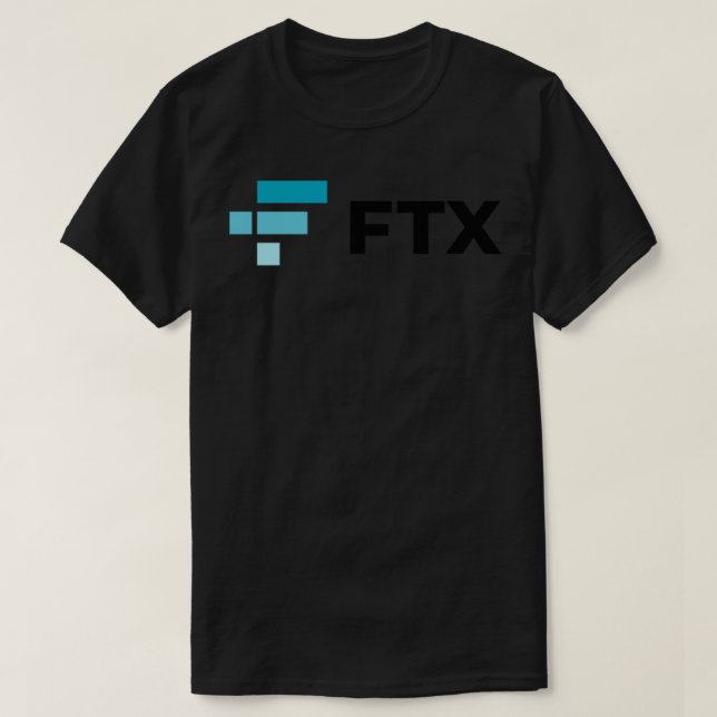 FTX Coin Cryptocurrency FTT-kryptering T-Shirt (Design framsida)