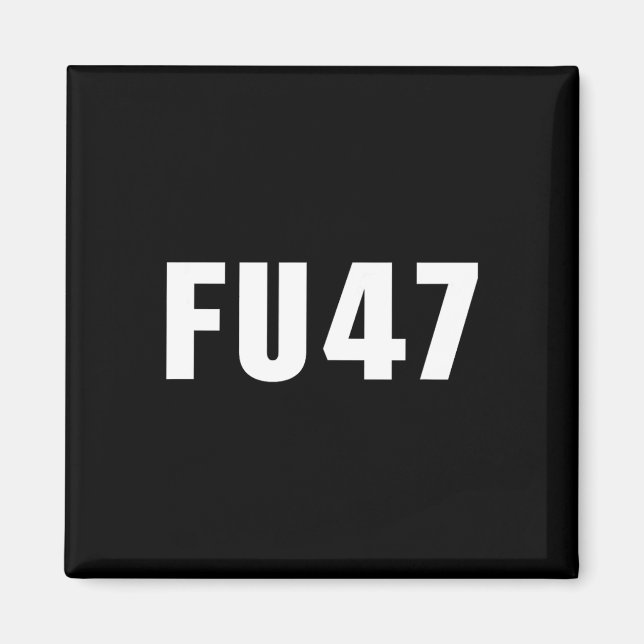 Fu47 Lönsam antitrumpurva 2024 Patriotic American  Magnet (Framsidan)