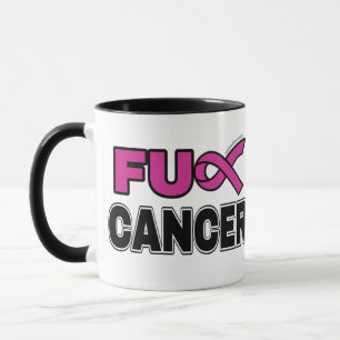FU CANCER... bröstcancer Mugg