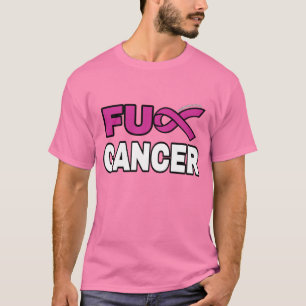FU CANCER... bröstcancer T Shirt