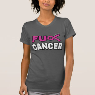 FU CANCER ... bröstcancer T Shirt