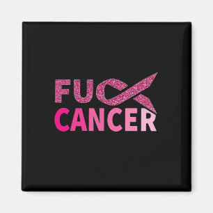 Fu Cancer Fighter Rosa Ribbon Breast Cancer Awaren Magnet