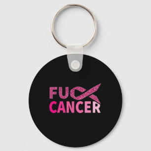 Fu Cancer Fighter Rosa Ribbon Breast Cancer Awaren Nyckelring