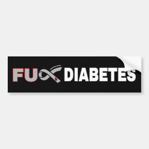 FU-diabetes Bildekal