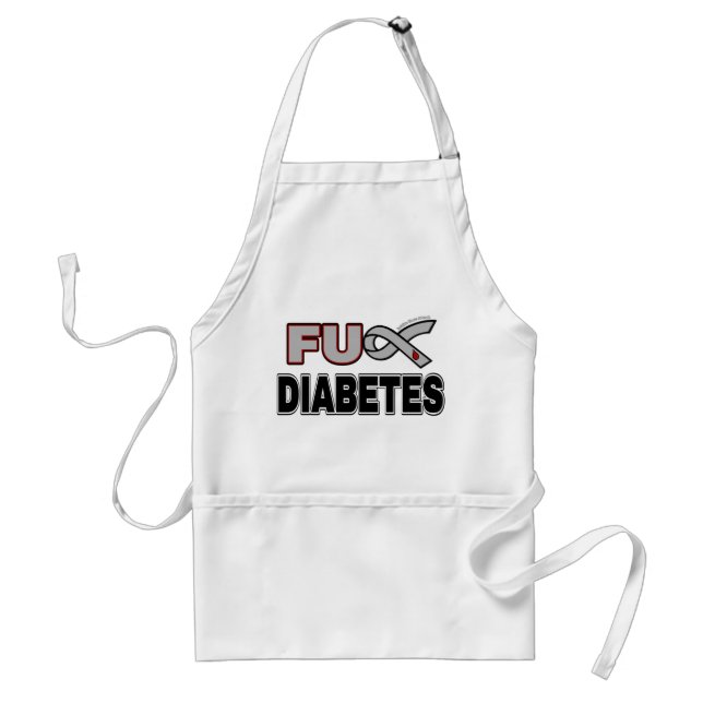 FU-diabetes Förkläde (Framsidan)