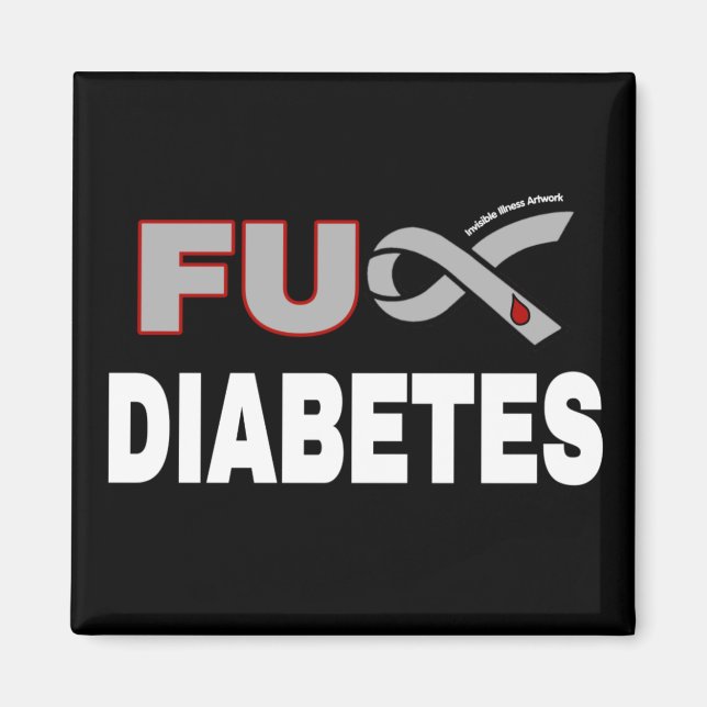 FU-diabetes Magnet (Framsidan)