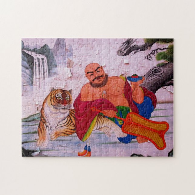 Fu Hu Luohan Puzzle Pussel (Horisontell)