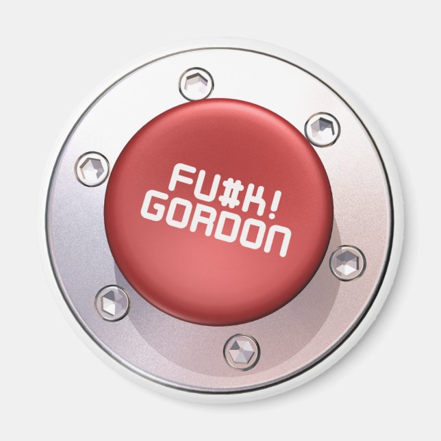 FU#K! GORDON MAGNET (Framsidan)