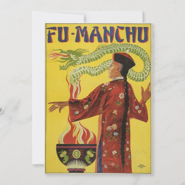 Fu-Manchu Magician Advertisement (Framsida)