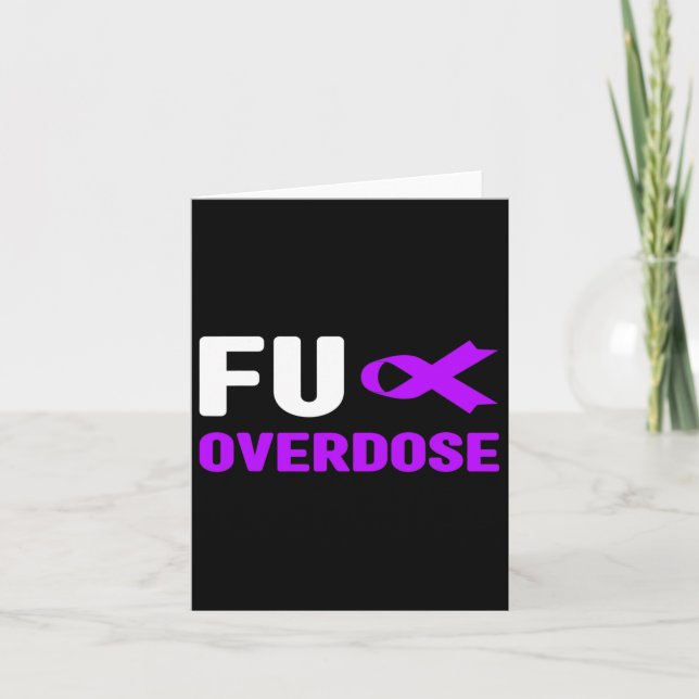 Fu Överdosering - Medvetenhet om anpassning3 Kort (Framsida)