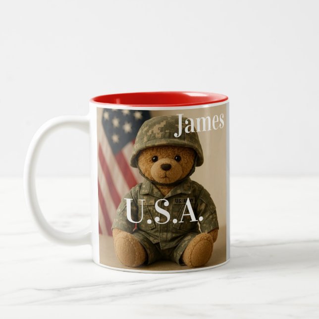Fu patriotisk kaffemugg (Vänster)