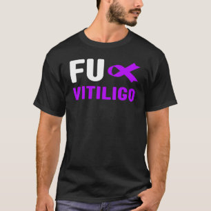 Fu Vitiligo Awareness Lila Vitiligo Awareness T Shirt