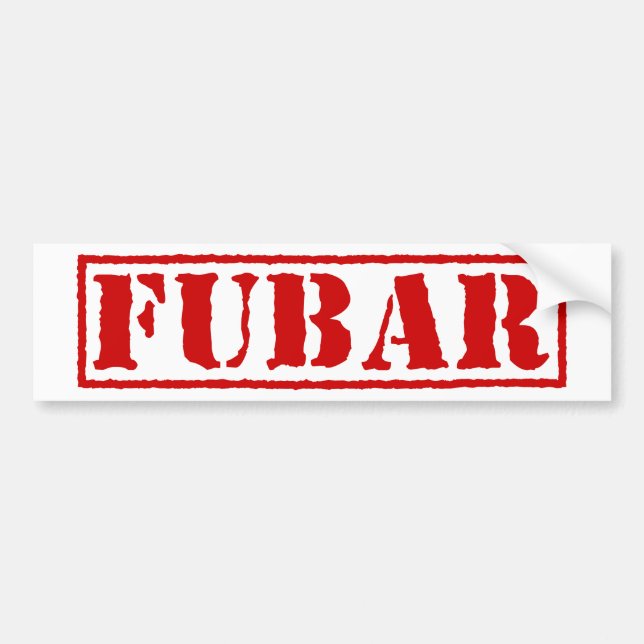 FUBAR BILDEKAL (Framsidan)
