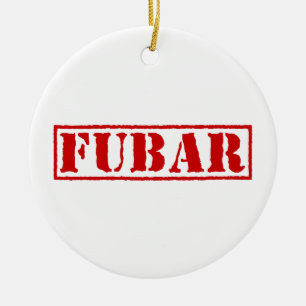 FUBAR JULGRANSPRYDNAD KERAMIK