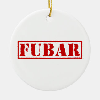 FUBAR JULGRANSPRYDNAD KERAMIK
