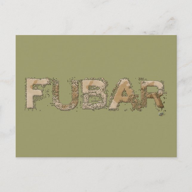FUBAR VYKORT (Framsida)