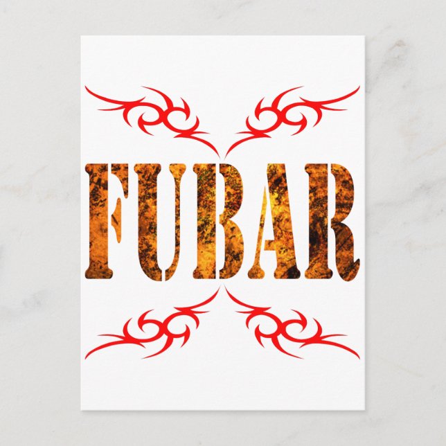 FUBAR VYKORT (Framsida)
