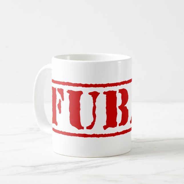 FUBBEL KAFFEMUGG (Framsida vänster)