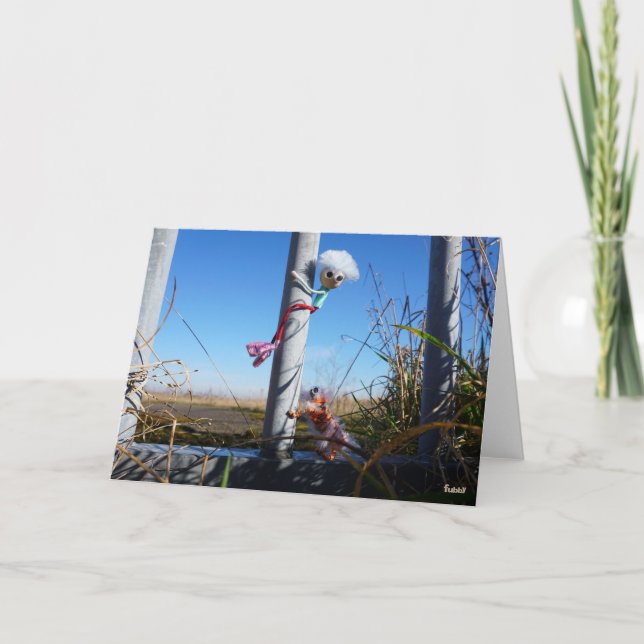 Fubby fantasie, op de vlucht voor een dier. tack kort (Framsida)