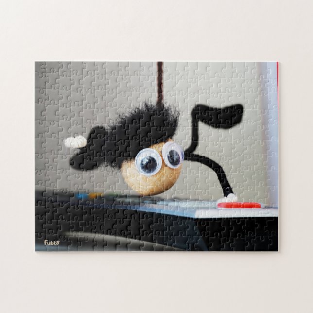 Fubby hangend als de scene van Tom Cruise. Pussel (Horisontell)