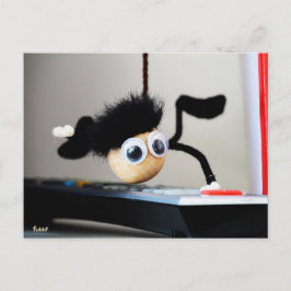 Fubby hangend als de scene van Tom Cruise. Vykort