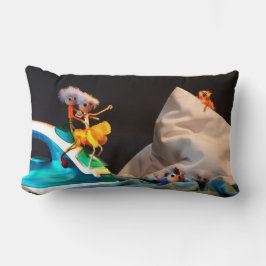 Fubby in de iconische Fimscene van de Titanic. Lumbarkudde