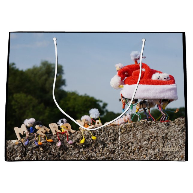 Fubby met kerstmuts avontuur. (Framsidan)