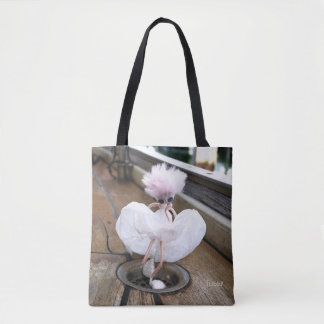 Fubby poppetje als Marilyn Monroe verkleed. Tygkasse