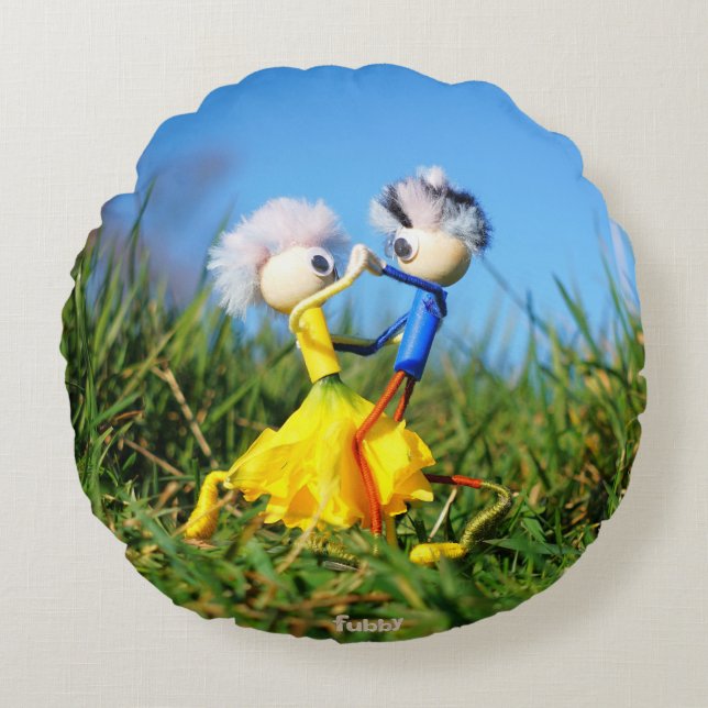 Fubby's die dansen in een narcissen jurk. rund kudde (Framsidan)