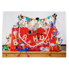 Fubby's die feest vieren voor verjaardag.