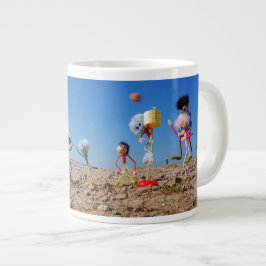 Fubby's die korfballen, winnen of verliezen. jumbo mugg
