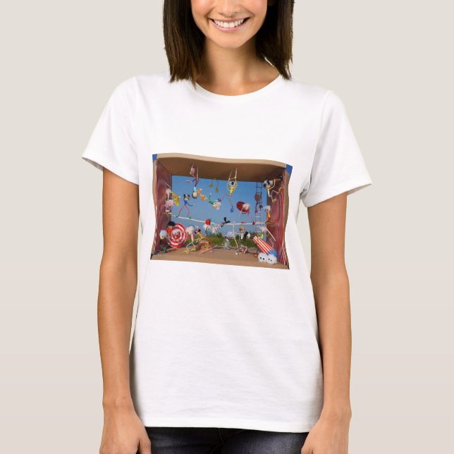 Fubby's in het Circus met allerlei acts.  T Shirt (Framsida)