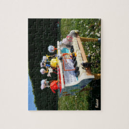 Fubby's op piano die muziek maken en dansen. pussel