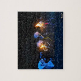 Fubby's op spooktocht, halloween grap. pussel